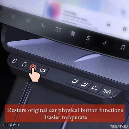 Multi Function Physical Buttons & Storage for Tesla Model 3 / Y - TESLARY Tesla Shop Accessories Europe Nederlands Ireland Deutschland Espana Alicante France Italia
