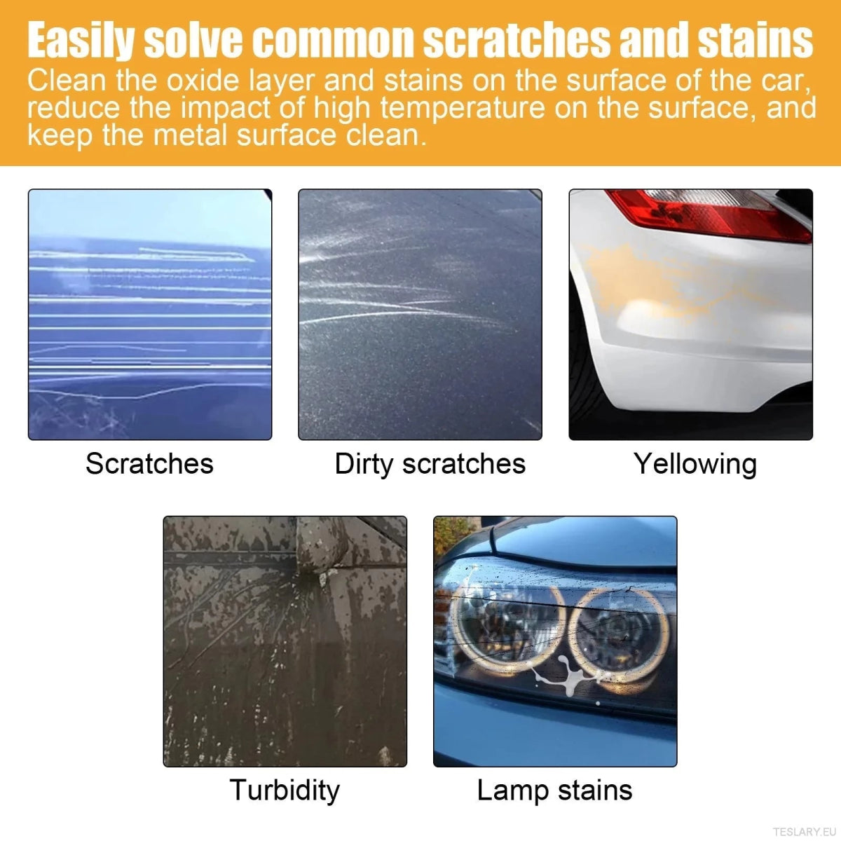 Nano Car Scratch Remover Paste: Deep Repair & Paint Restorer, Waterproof UV Shield, No Polishing Required, Safe for All Colors - TESLARY Tesla Shop Accessories Europe Nederlands Ireland Deutschland Espana Alicante France Italia