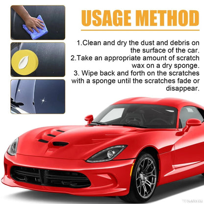Nano Car Scratch Remover Paste: Deep Repair & Paint Restorer, Waterproof UV Shield, No Polishing Required, Safe for All Colors - TESLARY Tesla Shop Accessories Europe Nederlands Ireland Deutschland Espana Alicante France Italia