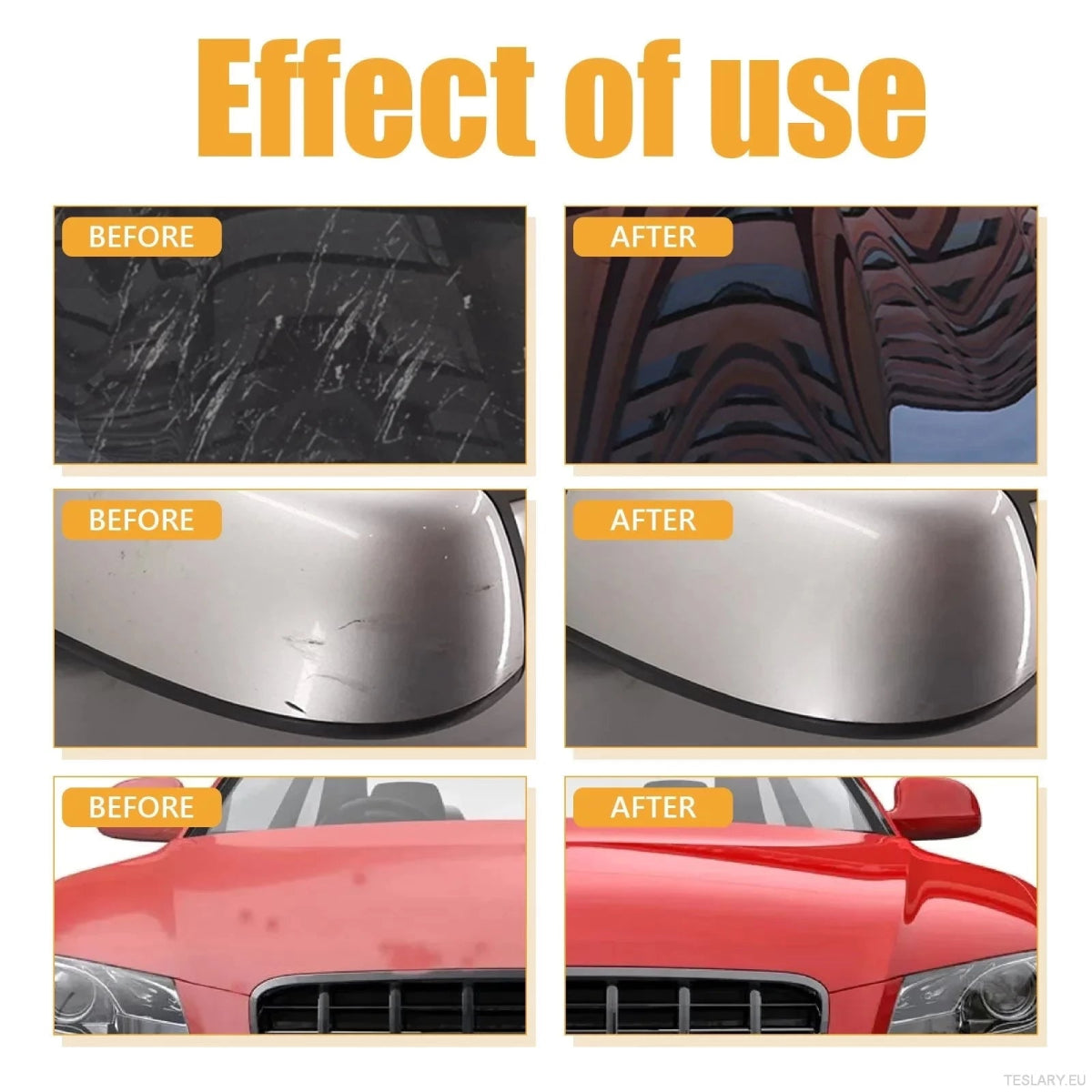 Nano Car Scratch Remover Paste: Deep Repair & Paint Restorer, Waterproof UV Shield, No Polishing Required, Safe for All Colors - TESLARY Tesla Shop Accessories Europe Nederlands Ireland Deutschland Espana Alicante France Italia