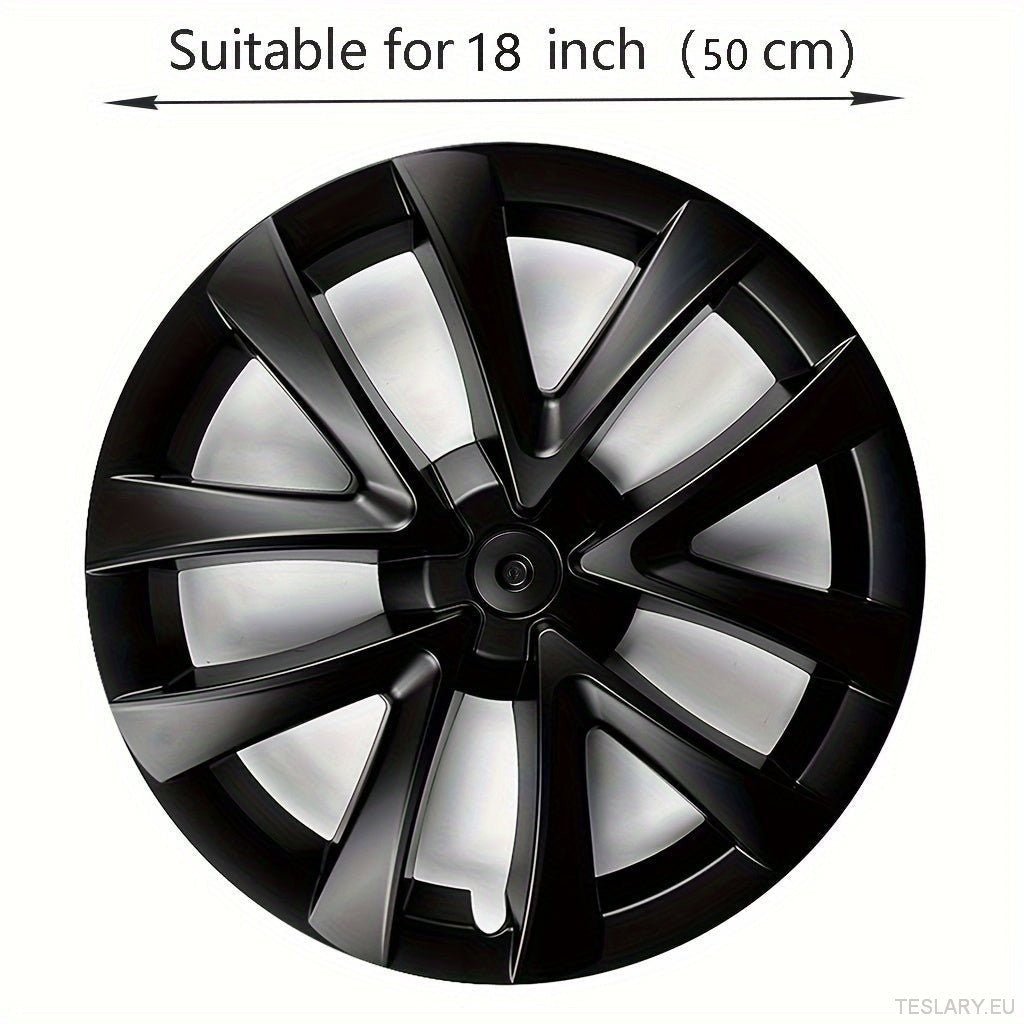 Premium 18 - inch Fully Enveloped Arachnid Hubcaps In Durable ABS Material For 2019 - 2023 Tesla Model 3 - TESLARY Tesla Shop Accessories Europe Nederlands Ireland Deutschland Espana Alicante France Italia
