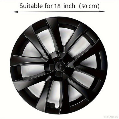 Premium 18 - inch Fully Enveloped Arachnid Hubcaps In Durable ABS Material For 2019 - 2023 Tesla Model 3 - TESLARY Tesla Shop Accessories Europe Nederlands Ireland Deutschland Espana Alicante France Italia