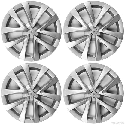 Premium 18 - inch Fully Enveloped Arachnid Hubcaps In Durable ABS Material For 2019 - 2023 Tesla Model 3 - TESLARY Tesla Shop Accessories Europe Nederlands Ireland Deutschland Espana Alicante France Italia