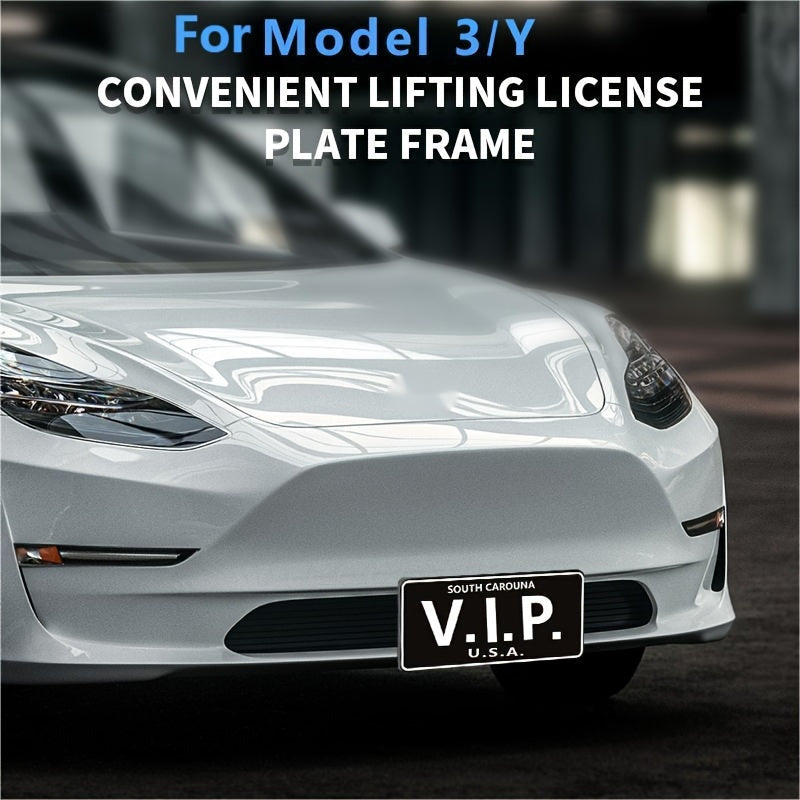 License Plate Holder Suitable for Tesla Model Y 2022  2024 