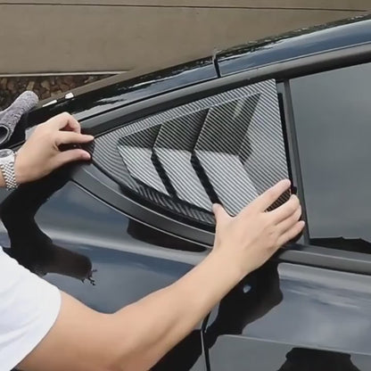 Tesla Sports Style Style Tylne Windows Splitter/SPOILER (2 sztuki)