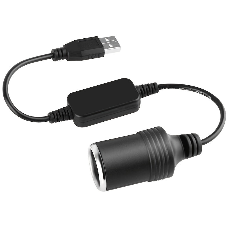  12V USB Converter Cable Adapter for EVs