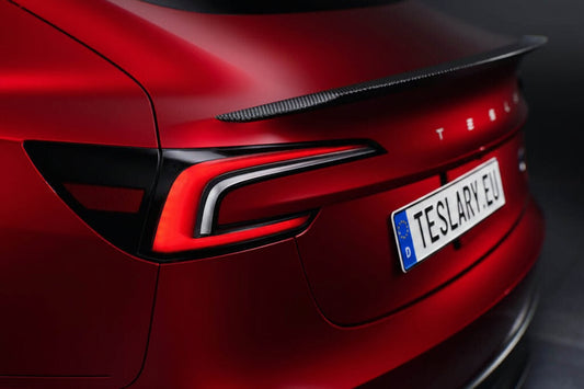 Rear Trunk Spoiler for Tesla Model 3 Highland 2024 Onwards - TESLARY Tesla Shop Accessories Europe Nederlands Ireland Deutschland Espana Alicante France Italia