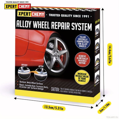 Silver Alloy Wheel Scratch Repair & Restore Kit - TESLARY Tesla Shop Accessories Europe Nederlands Ireland Deutschland Espana Alicante France Italia