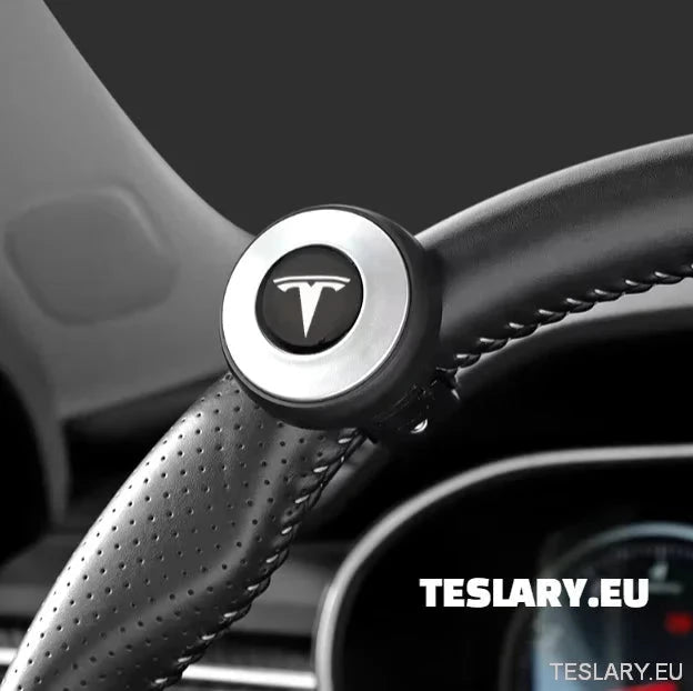 Steering Wheel Non Slip Single Hand Control Booster for Tesla Y S X 3 with Logo - TESLARY Tesla Shop Accessories Europe Nederlands Ireland Deutschland Espana Alicante France Italia
