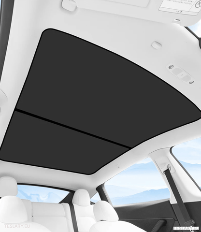 Sunshade Protection for Glass Roof for Tesla 3 & Y - TESLARY Tesla Shop Accessories Europe Nederlands Ireland Deutschland Espana Alicante France Italia