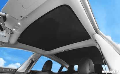 Sunshade Protection for Glass Roof for Tesla 3 & Y - TESLARY Tesla Shop Accessories Europe Nederlands Ireland Deutschland Espana Alicante France Italia