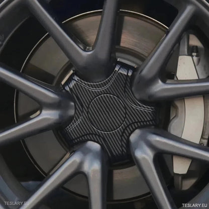 Tesla 3 - Five Claw Centre Caps for Original Alloy Wheels - TESLARY Tesla Shop Accessories Europe Nederlands Ireland Deutschland Espana Alicante France Italia