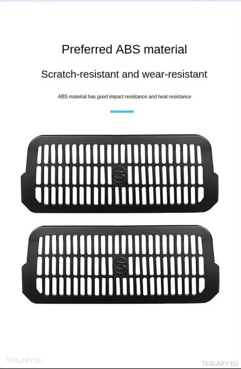 Tesla 3 / Highland Under Seat Air Outlet Cover ( 2 Pieces ) - TESLARY Tesla Shop Accessories Europe Nederlands Ireland Deutschland Espana Alicante France Italia