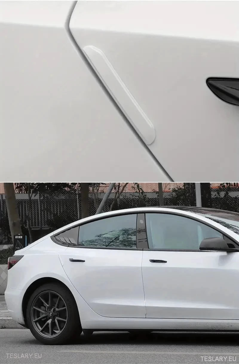 Tesla 3/Y Door Anti Collision Strips ( 4 Pack ) - TESLARY Tesla Shop Accessories Europe Nederlands Dublin Cork Ireland Deutschland Espana Alicante France Italia