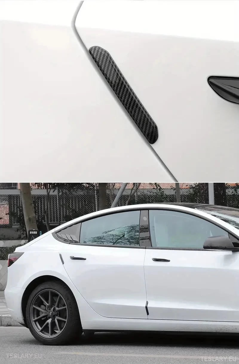Tesla 3/Y Door Anti Collision Strips ( 4 Pack ) - TESLARY Tesla Shop Accessories Europe Nederlands Dublin Cork Ireland Deutschland Espana Alicante France Italia
