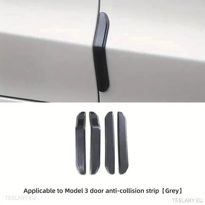 Tesla 3/Y Door Anti Collision Strips ( 4 Pack ) - TESLARY Tesla Shop Accessories Europe Nederlands Ireland Deutschland Espana Alicante France Italia