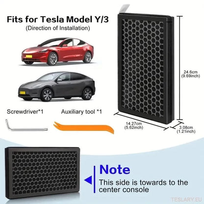 Tesla Model 3 / Y Passagier Air Filter Replacement Kit (beide filters)