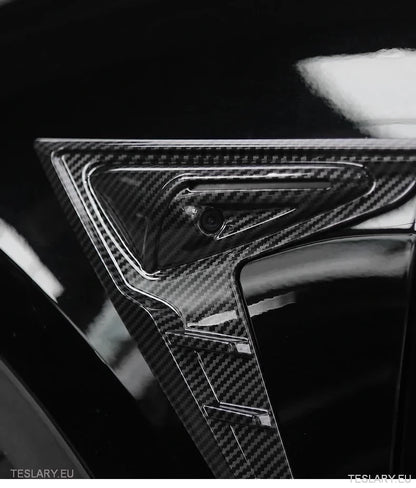 Tesla 3/Y Side Camera Thunder Wing Blade Design - TESLARY Tesla Shop Accessories Europe Nederlands Ireland Deutschland Espana Alicante France Italia