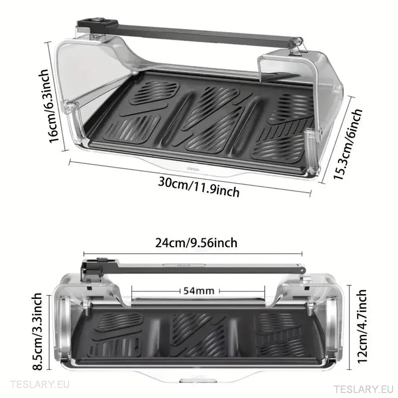 Tesla 3/Y Under Screen Storage Organiser - TESLARY Tesla Shop Accessories Europe Nederlands Ireland Deutschland Espana Alicante France Italia