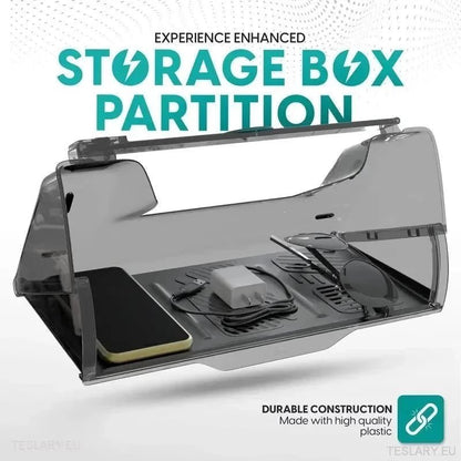 Tesla 3/Y Under Screen Storage Organiser - TESLARY Tesla Shop Accessories Europe Nederlands Ireland Deutschland Espana Alicante France Italia