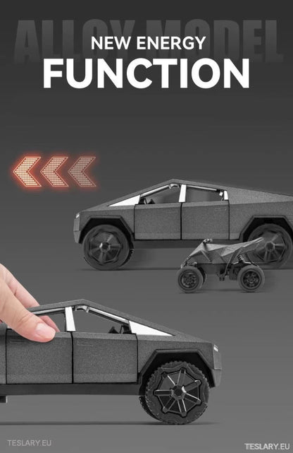Tesla Cybertruck Model Car 1:32 Unofficial Version - TESLARY Tesla Shop Accessories Europe Nederlands Ireland Deutschland Espana Alicante France Italia