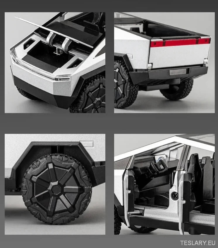 Tesla Cybertruck Model Car 1:32 Unofficial Version - TESLARY Tesla Shop Accessories Europe Nederlands Ireland Deutschland Espana Alicante France Italia