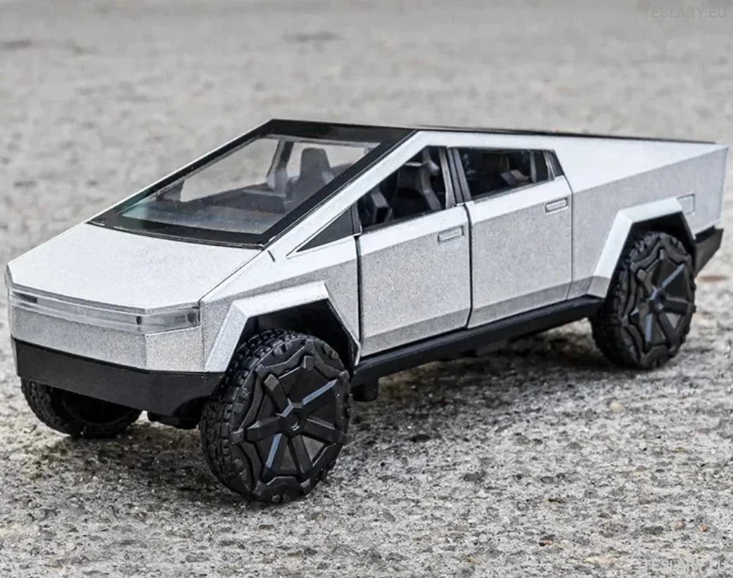 Tesla Cybertruck Model Car 1:36 Unofficial Version - TESLARY Tesla Shop Accessories Europe Nederlands Ireland Deutschland Espana Alicante France Italia