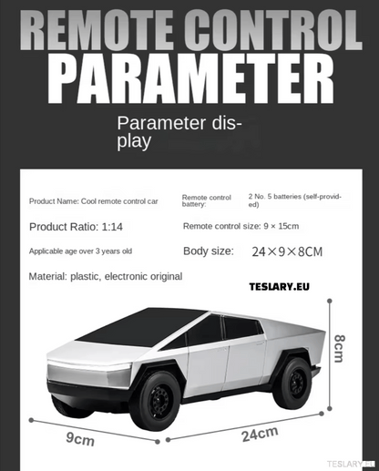 Tesla Cybertruck Remote Control Toy Car - TESLARY Tesla Shop Accessories Europe Nederlands Dublin Cork Ireland Deutschland Espana Alicante France Italia
