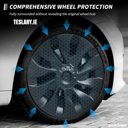 Tesla Model 3 18" UNIQUE S23 Performance - Gun Metal Grey - TESLARY Tesla Shop Accessories Europe Nederlands Ireland Deutschland Espana Alicante France Italia