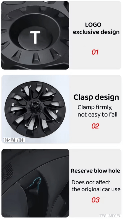 Tesla Model 3 18" UNIQUE S23 Performance - Gun Metal Grey - TESLARY Tesla Shop Accessories Europe Nederlands Ireland Deutschland Espana Alicante France Italia