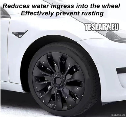 Tesla Model 3 18" UNIQUE S23 Performance - Matte Black - TESLARY Tesla Shop Accessories Europe Nederlands Ireland Deutschland Espana Alicante France Italia