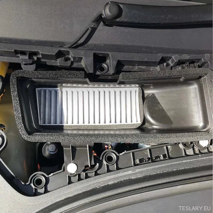 Tesla Model 3 Air Filter Cover - Premium Dust Prevention Accessory ( 3 PIECE KIT ) - TESLARY Tesla Shop Accessories Europe Nederlands Ireland Deutschland Espana Alicante France Italia