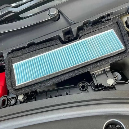 Tesla Model 3 Air Filter Cover - Premium Dust Prevention Accessory ( 3 PIECE KIT ) - TESLARY Tesla Shop Accessories Europe Nederlands Ireland Deutschland Espana Alicante France Italia
