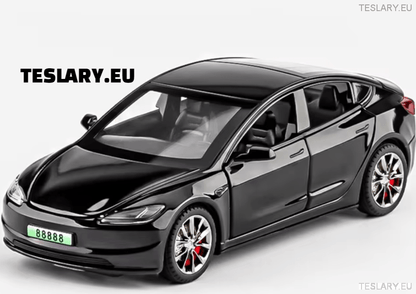 Tesla Model 3+ Highland 2024 1:32 Unofficial Version - TESLARY Tesla Shop Accessories Europe Nederlands Dublin Cork Ireland Deutschland Espana Alicante France Italia