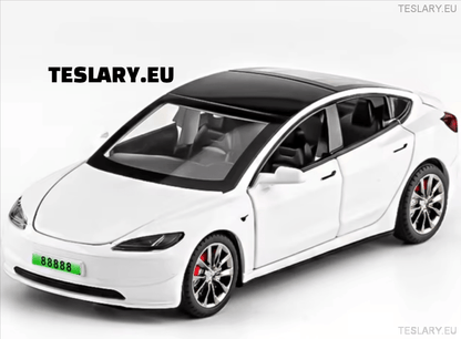 Tesla Model 3+ Highland 2024 1:32 Unofficial Version - TESLARY Tesla Shop Accessories Europe Nederlands Ireland Deutschland Espana Alicante France Italia