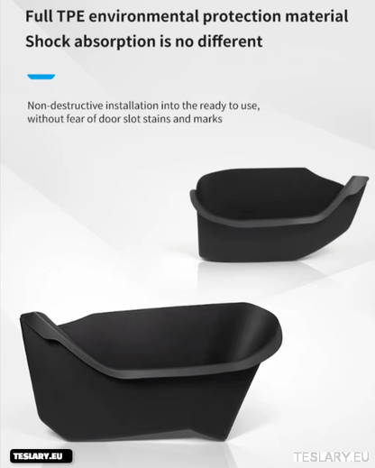 Tesla Model 3+ Highland , Model 3 & Model Y TPE Door Pocket Protectors - TESLARY Tesla Shop Accessories Europe Nederlands Dublin Cork Ireland Deutschland Espana Alicante France Italia