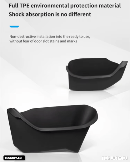 Tesla Model 3+ Highland , Model 3 & Model Y TPE Door Pocket Protectors - TESLARY Tesla Shop Accessories Europe Nederlands Ireland Deutschland Espana Alicante France Italia