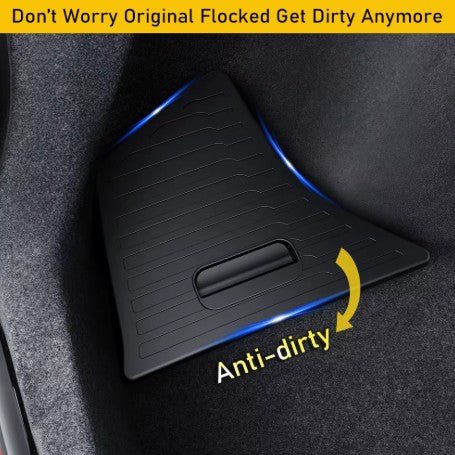 Tesla Model 3+ Highland Trunk Storage Bins with High Strenght Plastic Lid Covers ( New Design ) - TESLARY Tesla Shop Accessories Europe Nederlands Dublin Cork Ireland Deutschland Espana Alicante France Italia