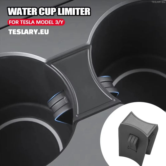 Tesla Model 3 / Y Center Console Cup Holder Limiter om morsen te stoppen