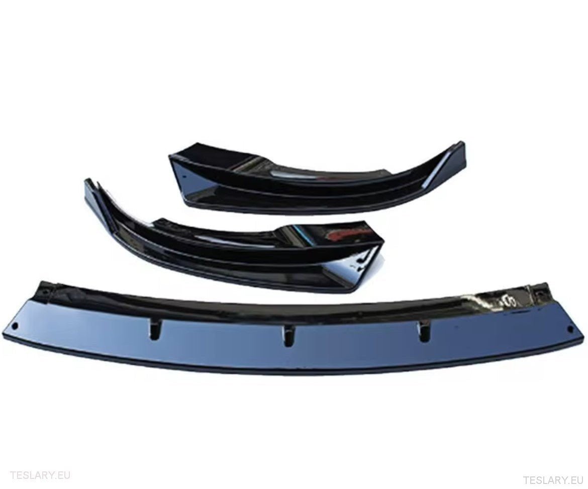 Tesla Model 3 / Y Front ABS Lip Spoiler - Gloss Black -TESLARY.IE Tesla Shop Europe