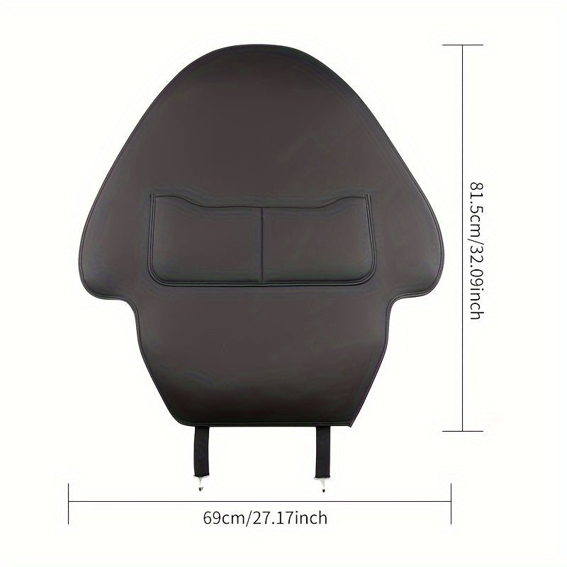 TESLA MODEL 3 / Y PU LEATHER SEAT BACK PROTECTIVE COVERS FREE DELIVERY IRELAND EUROPE NEDERLANDS DEUTSCHLAND DENMARK ESPANA FRANCE ITALIA TESLARY.EU