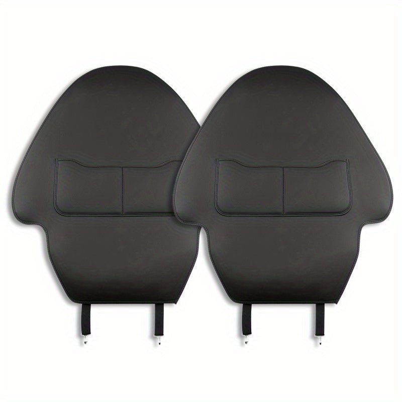 TESLA MODEL 3 / Y PU LEATHER SEAT BACK PROTECTIVE COVERS FREE DELIVERY IRELAND EUROPE NEDERLANDS DEUTSCHLAND DENMARK ESPANA FRANCE ITALIA TESLARY.EU