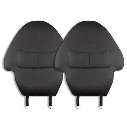 TESLA MODEL 3 / Y PU LEATHER SEAT BACK PROTECTIVE COVERS FREE DELIVERY IRELAND EUROPE NEDERLANDS DEUTSCHLAND DENMARK ESPANA FRANCE ITALIA TESLARY.EU