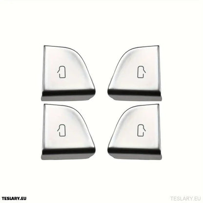 Tesla Model 3 Highland Silver Button Covers 2017-2022_2_TESLA_SHOP_ACCESSORIES_-_DEUTSCHLAND_FRANCE_1-_IRELAND_ITALIA_EIRE-TESLARY.EU_EUROPES_TESLA_SPECIALISTS