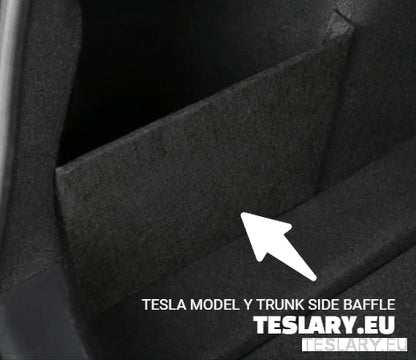 Tesla Model 3 / Y Trunk Side Baffle Rear Compartment Trunk Storage Box - TESLARY Tesla Shop Accessories Europe Nederlands Dublin Cork Ireland Deutschland Espana Alicante France Italia