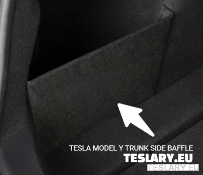 Tesla Model 3 / Y Trunk Side Baffle Rear Compartment Trunk Storage Box - TESLARY Tesla Shop Accessories Europe Nederlands Dublin Cork Ireland Deutschland Espana Alicante France Italia