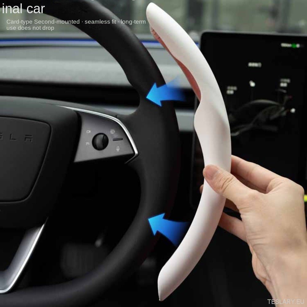 Tesla Model 3 / YUltra - Thin Steering Wheel Cover - TESLARY Tesla Shop Accessories Europe Nederlands Dublin Cork Ireland Deutschland Espana Alicante France Italia