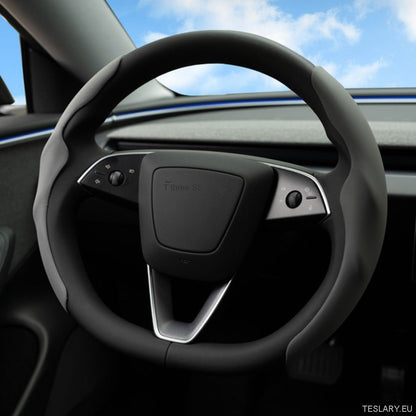 Tesla Model 3 / YUltra - Thin Steering Wheel Cover - TESLARY Tesla Shop Accessories Europe Nederlands Dublin Cork Ireland Deutschland Espana Alicante France Italia