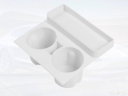 Tesla Model 3/Y Black Silicone Cup Holder & Storage - TESLARY Tesla Shop Accessories Europe Nederlands Dublin Cork Ireland Deutschland Espana Alicante France Italia