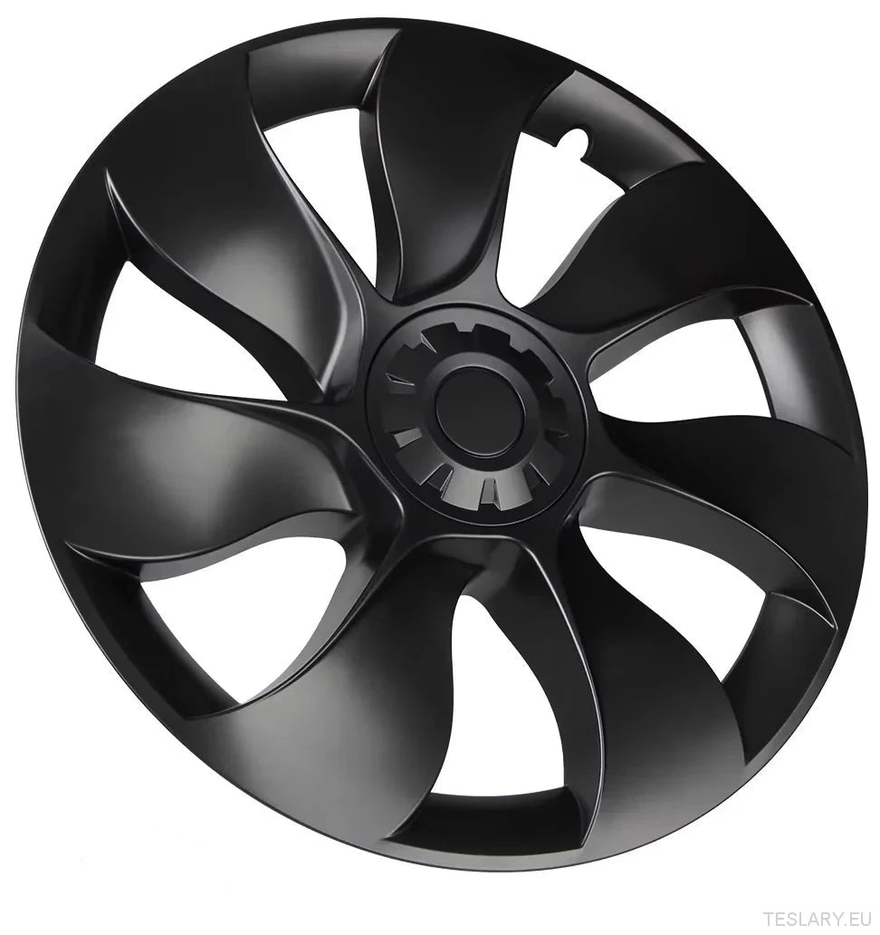 Tesla Model Y 19" Fulll Coverage Ubertine Wheel Covers - Gun Metal Grey - TESLARY Tesla Shop Accessories Europe Nederlands Ireland Deutschland Espana Alicante France Italia